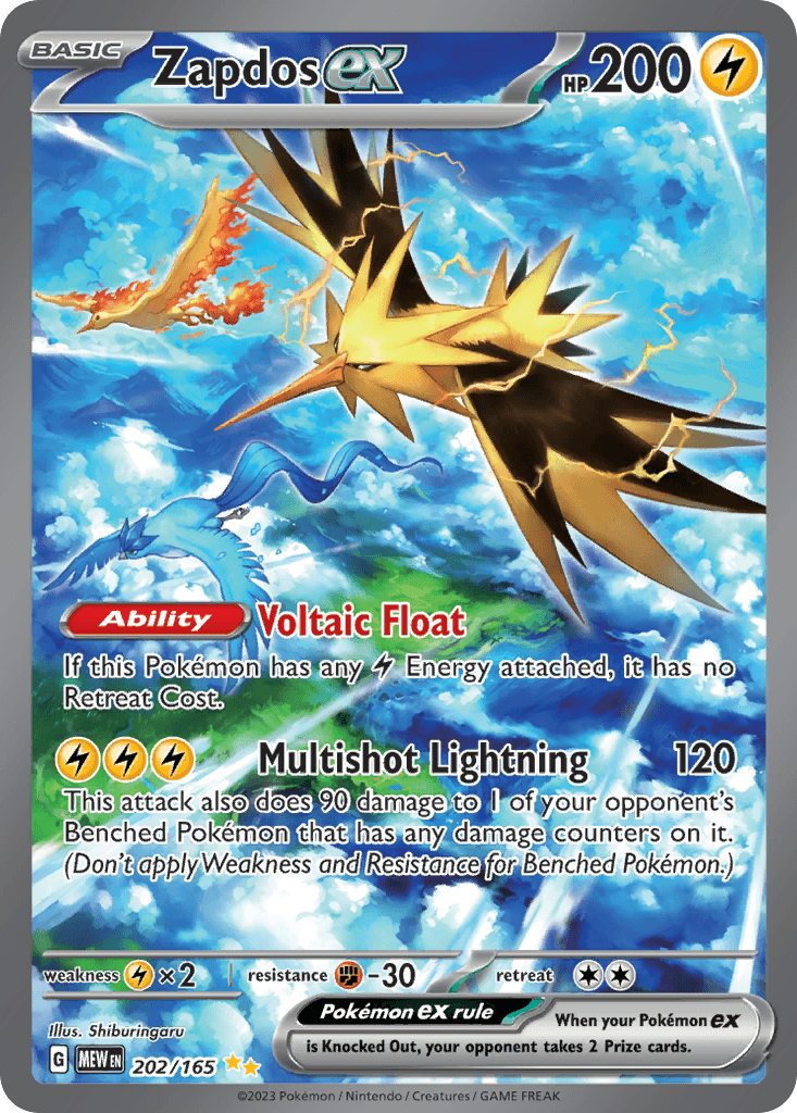 Zapdos ex: 151