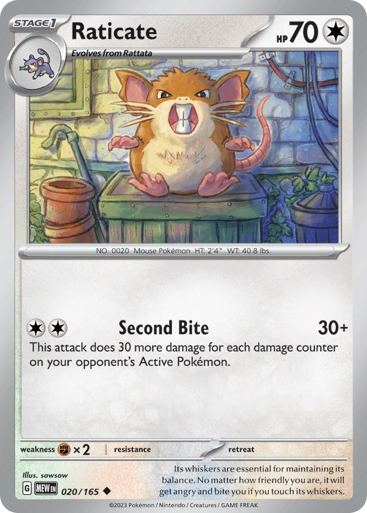 Raticate: 151