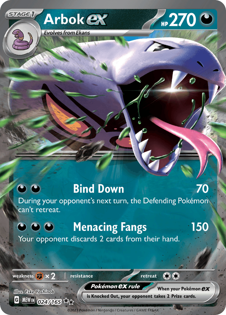 Arbok ex: 151