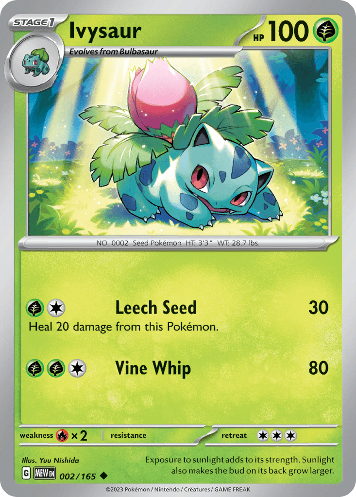 Ivysaur: 151