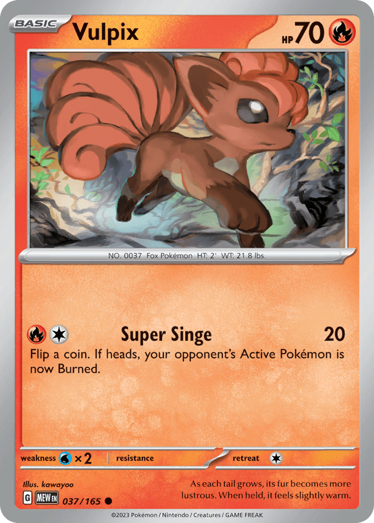 Vulpix: 151