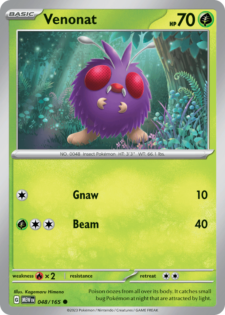 Venonat: 151