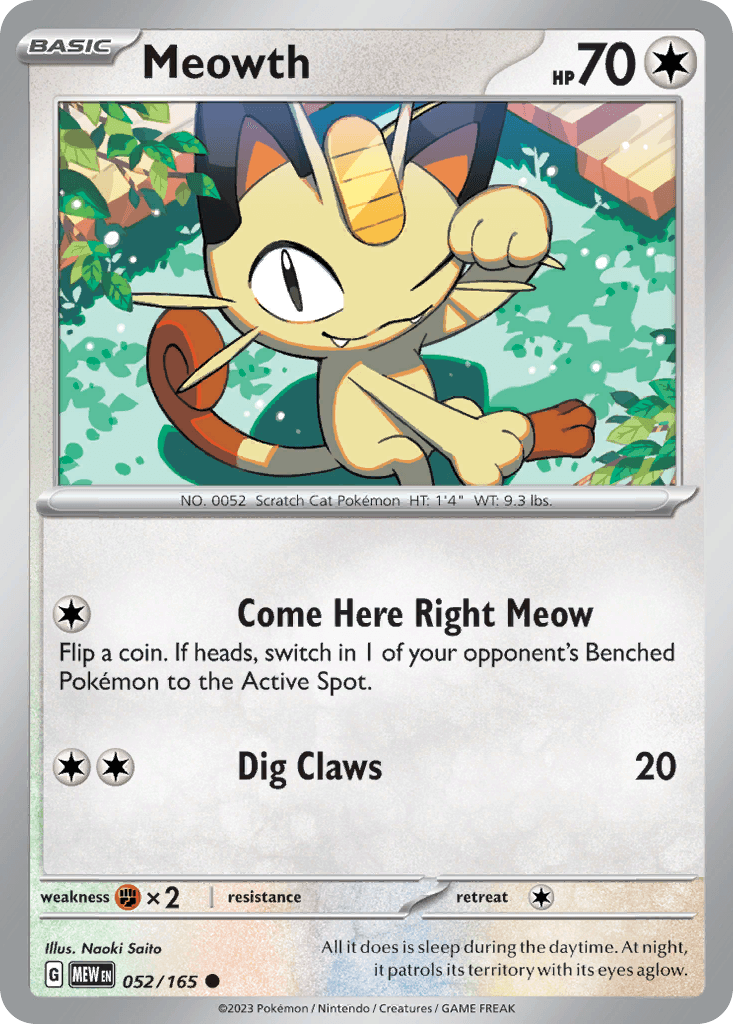 Meowth: 151