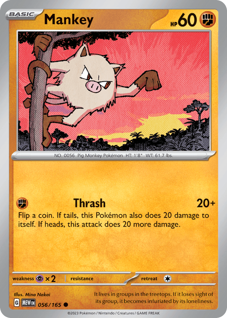 Mankey: 151