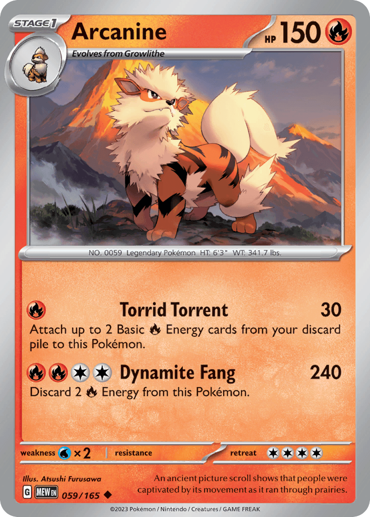 Arcanine: 151