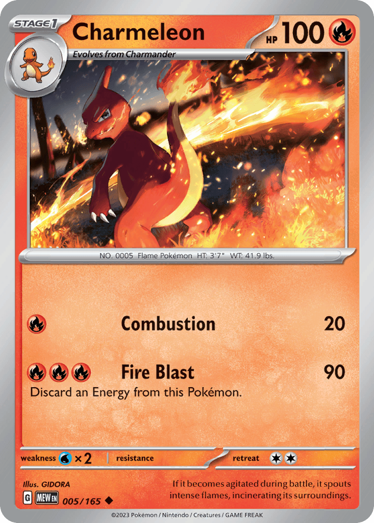 Charmeleon: 151