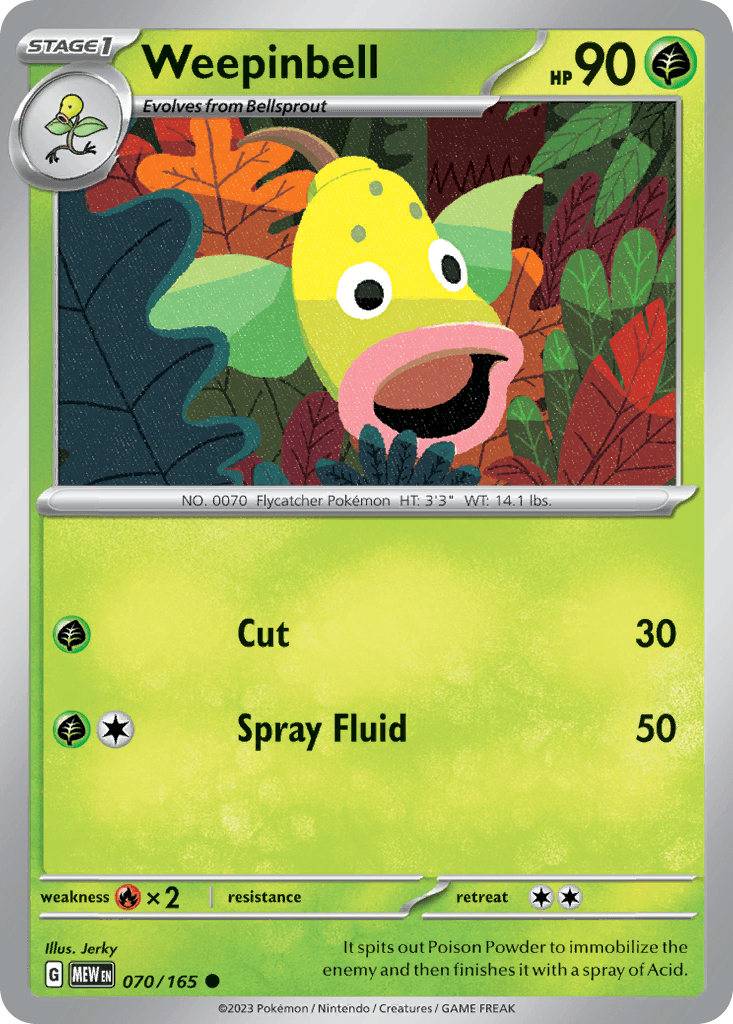 Weepinbell: 151