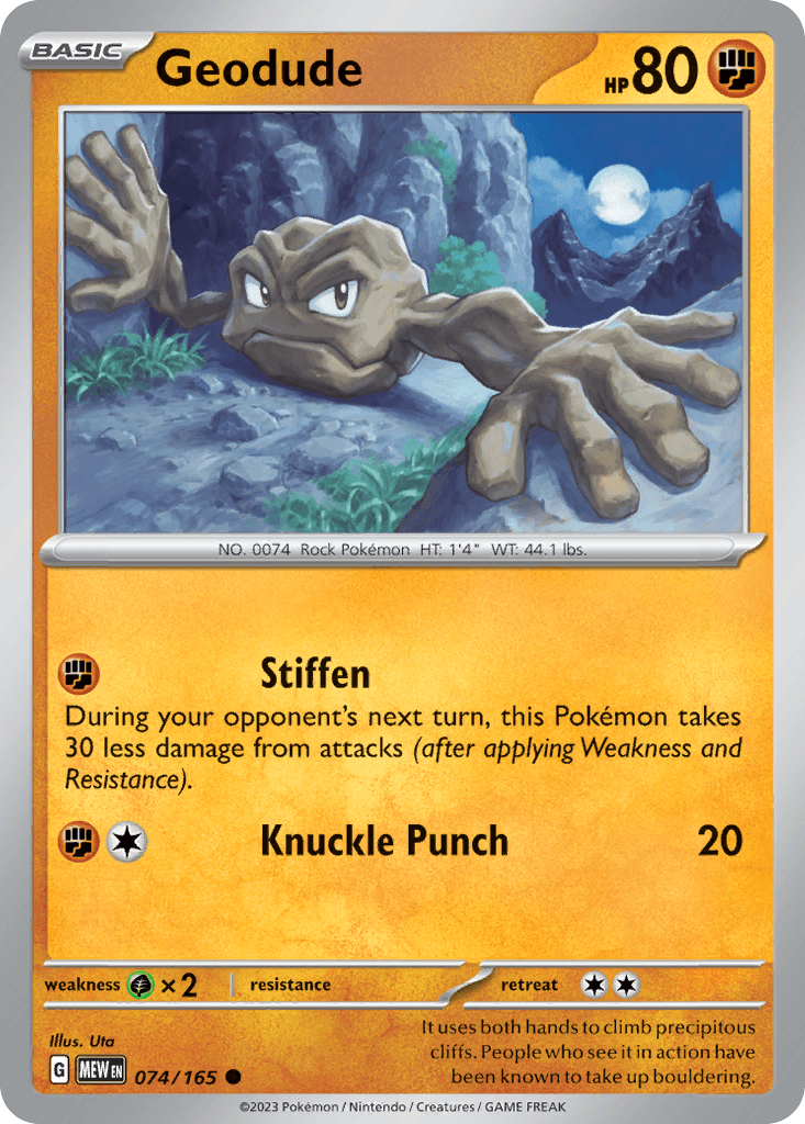 Geodude: 151