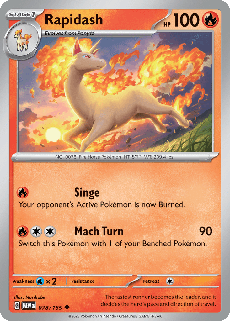 Rapidash: 151