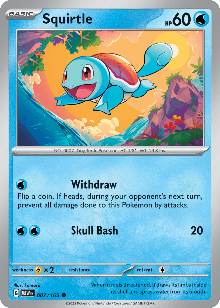 Squirtle: 151