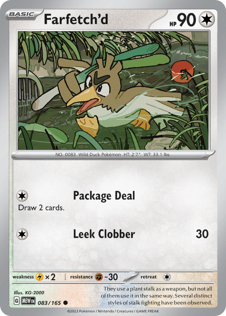Farfetch'd: 151