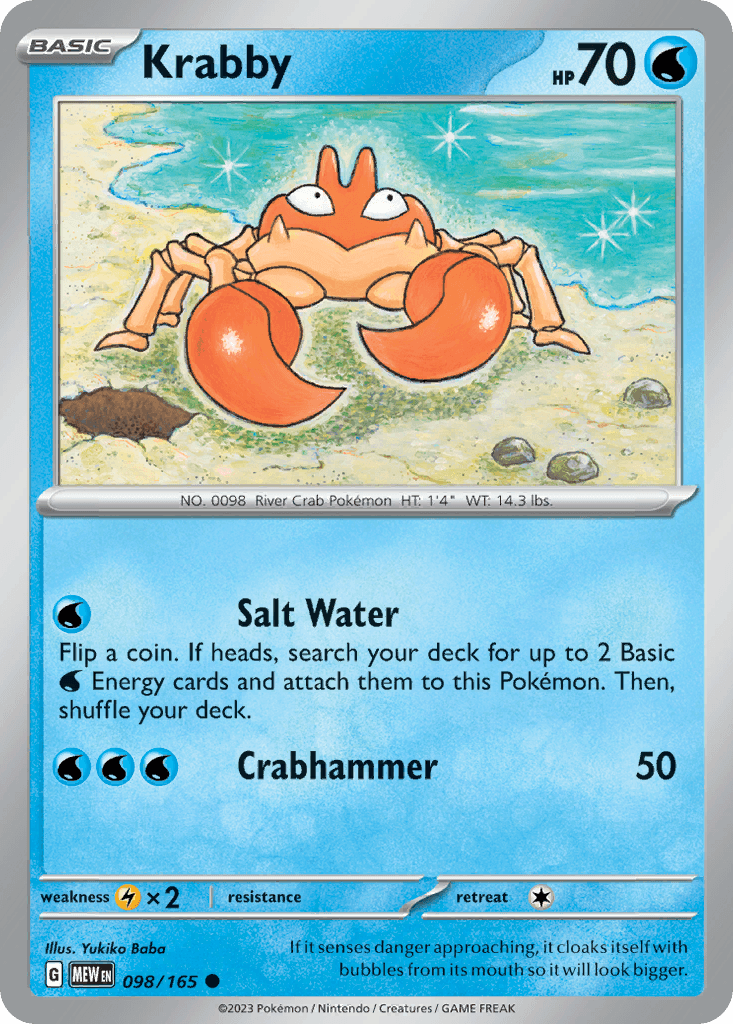 Krabby: 151