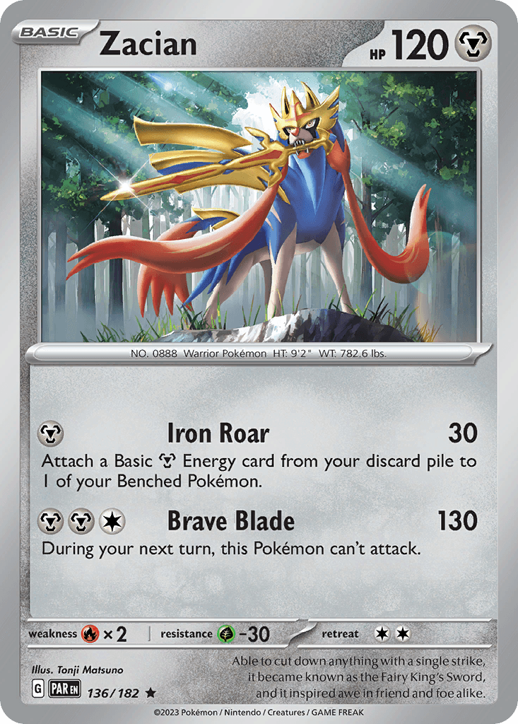 Zacian: Paradox Rift