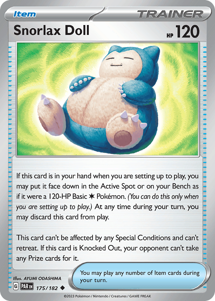 Snorlax Doll: Paradox Rift