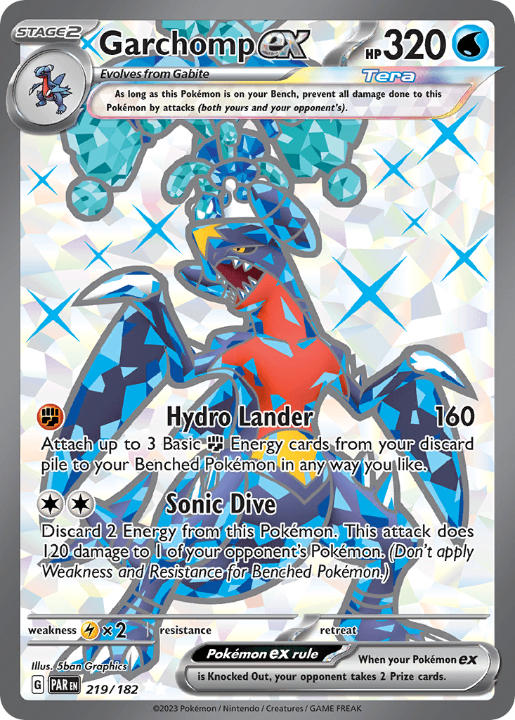 Garchomp ex: Paradox Rift