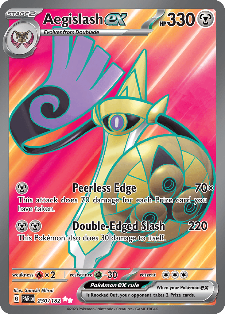 Aegislash ex: Paradox Rift
