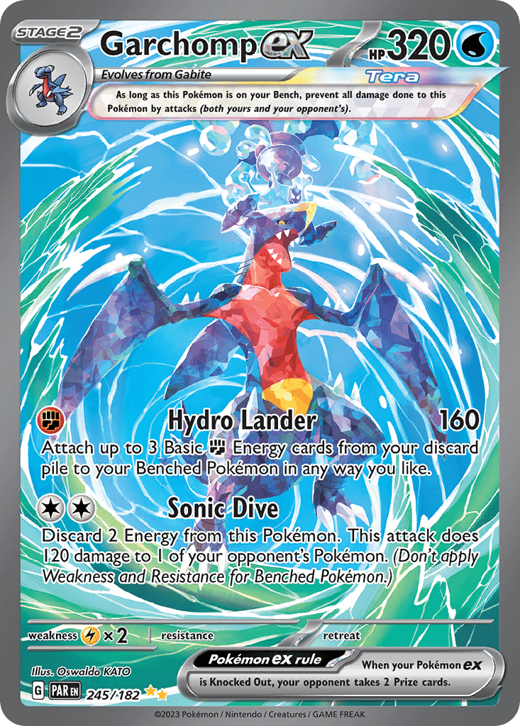 Garchomp ex: Paradox Rift