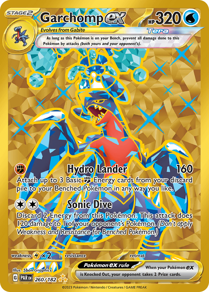 Garchomp ex: Paradox Rift