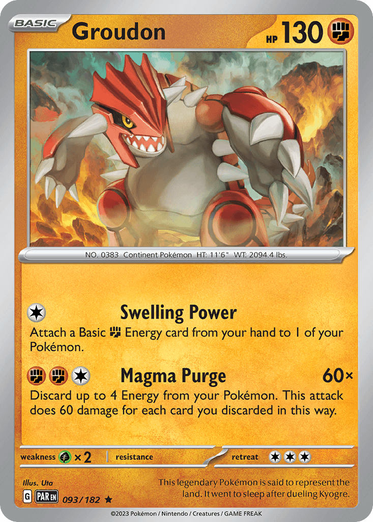 Groudon: Paradox Rift
