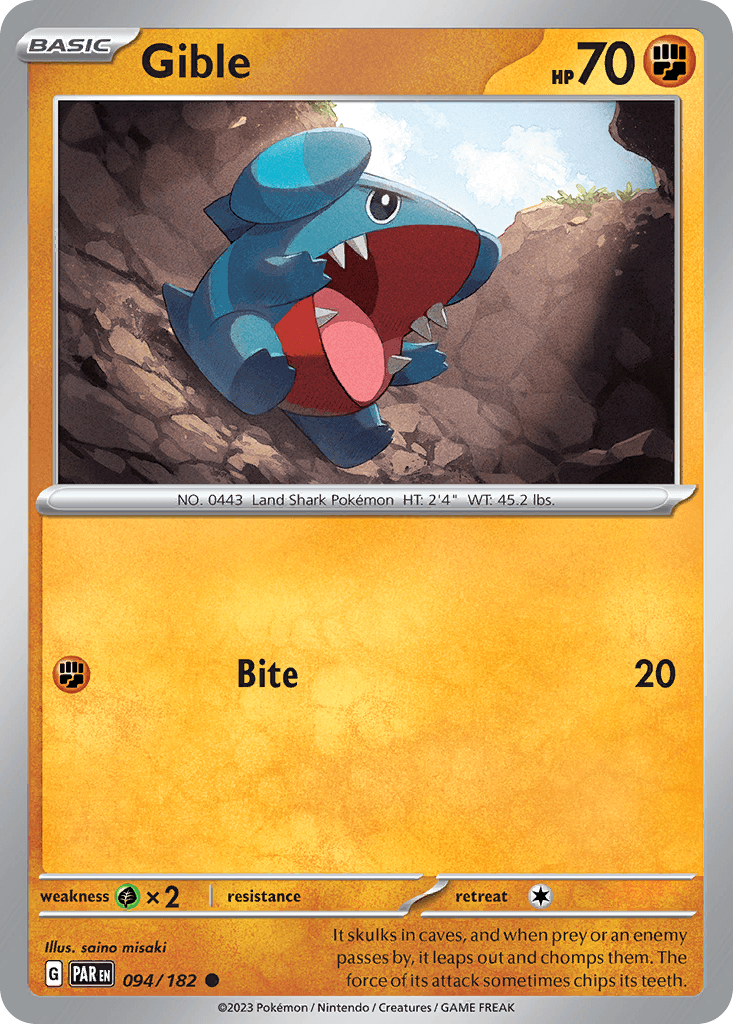 Gible: Paradox Rift