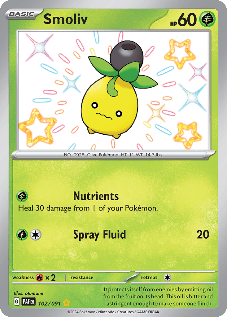Smoliv: Paldean Fates