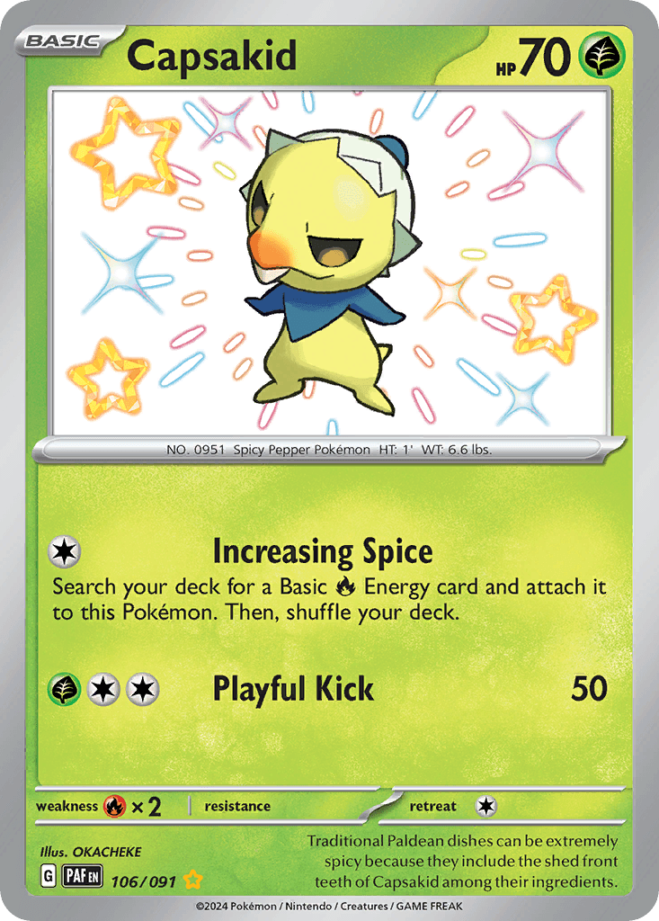 Capsakid: Paldean Fates