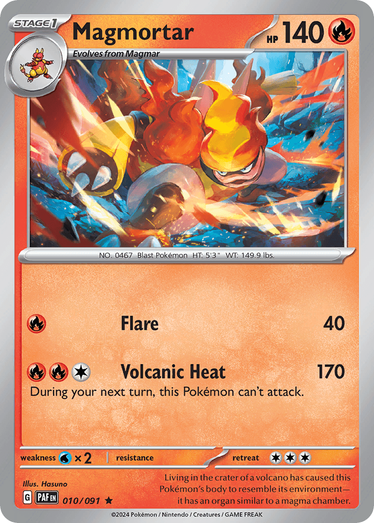Magmortar: Paldean Fates