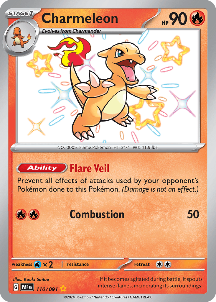 Charmeleon: Paldean Fates