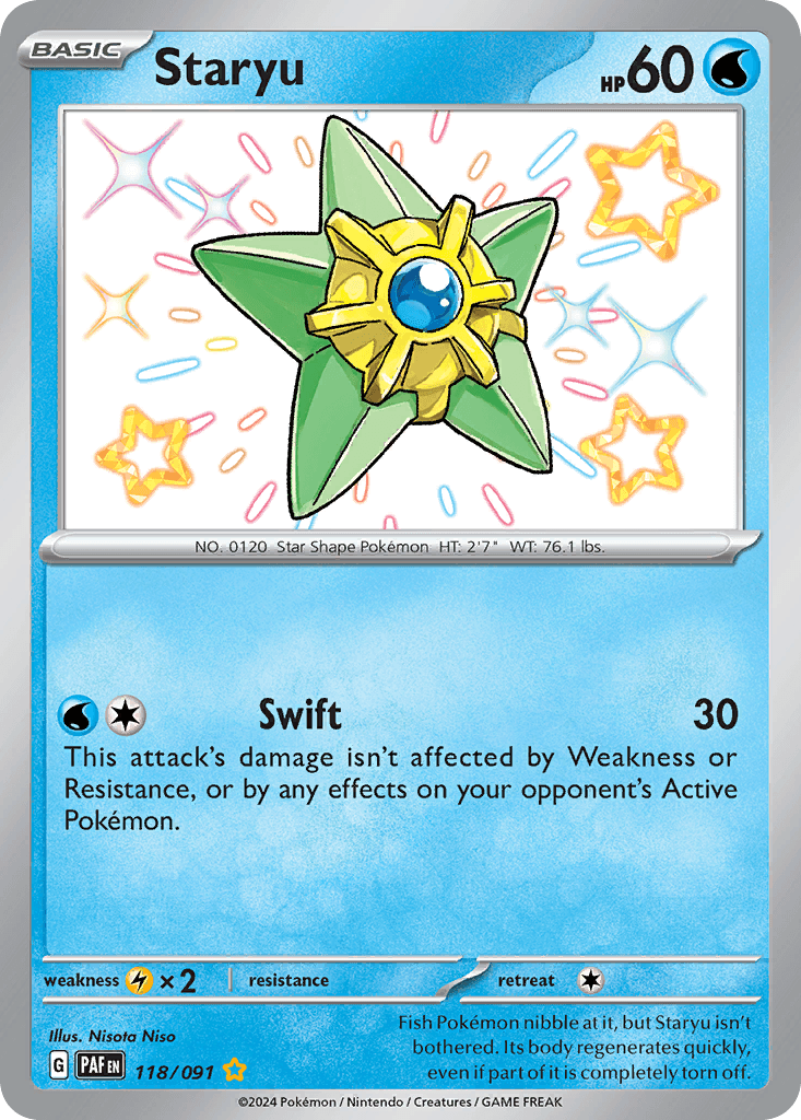 Staryu: Paldean Fates