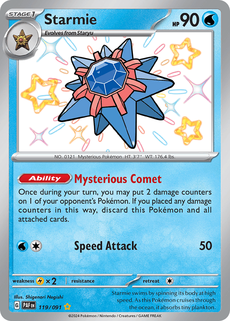 Starmie: Paldean Fates