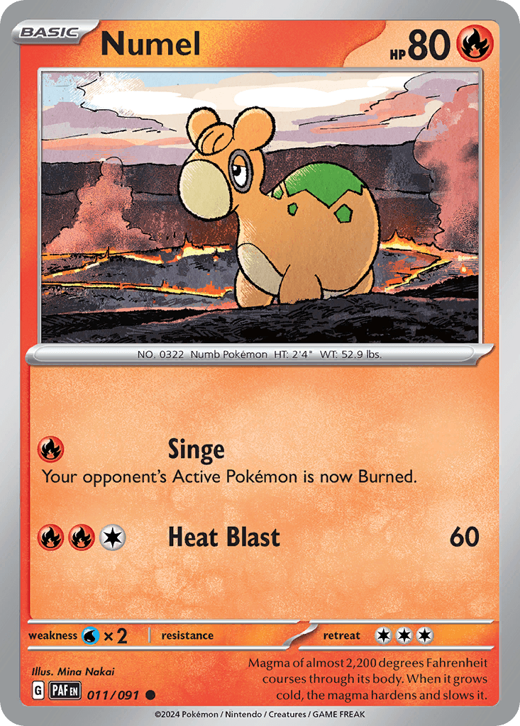 Numel: Paldean Fates