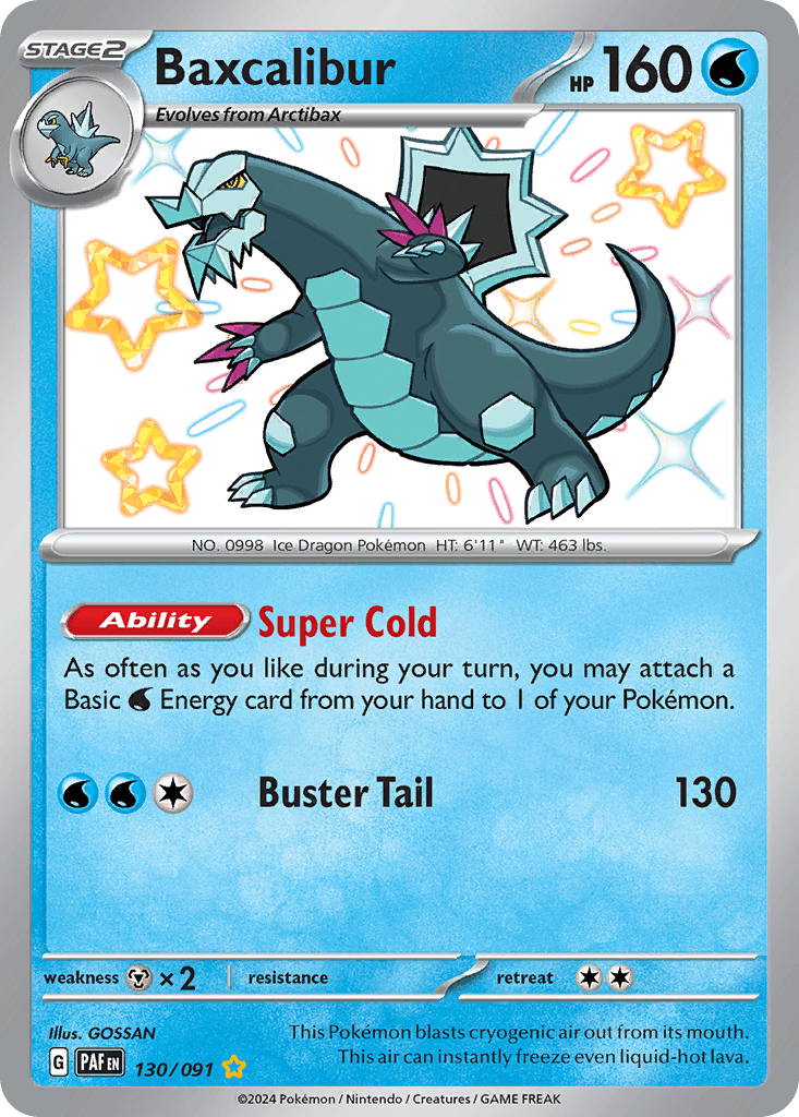 Baxcalibur: Paldean Fates
