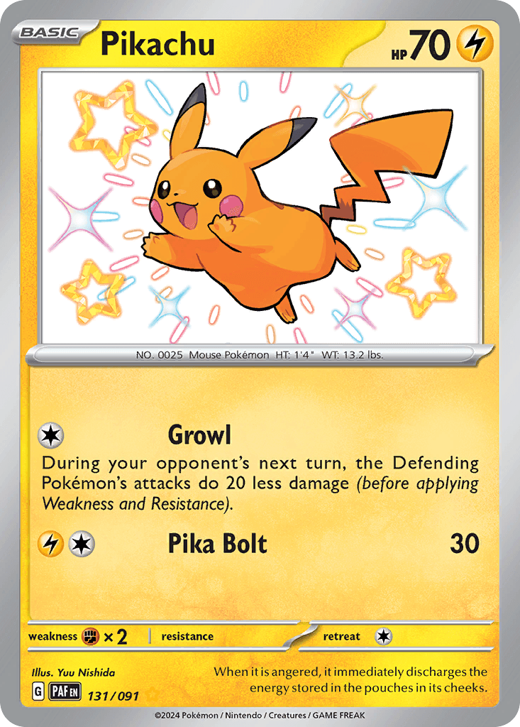 Pikachu: Paldean Fates