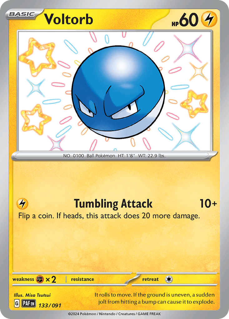Voltorb: Paldean Fates