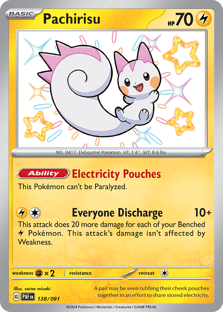 Pachirisu: Paldean Fates