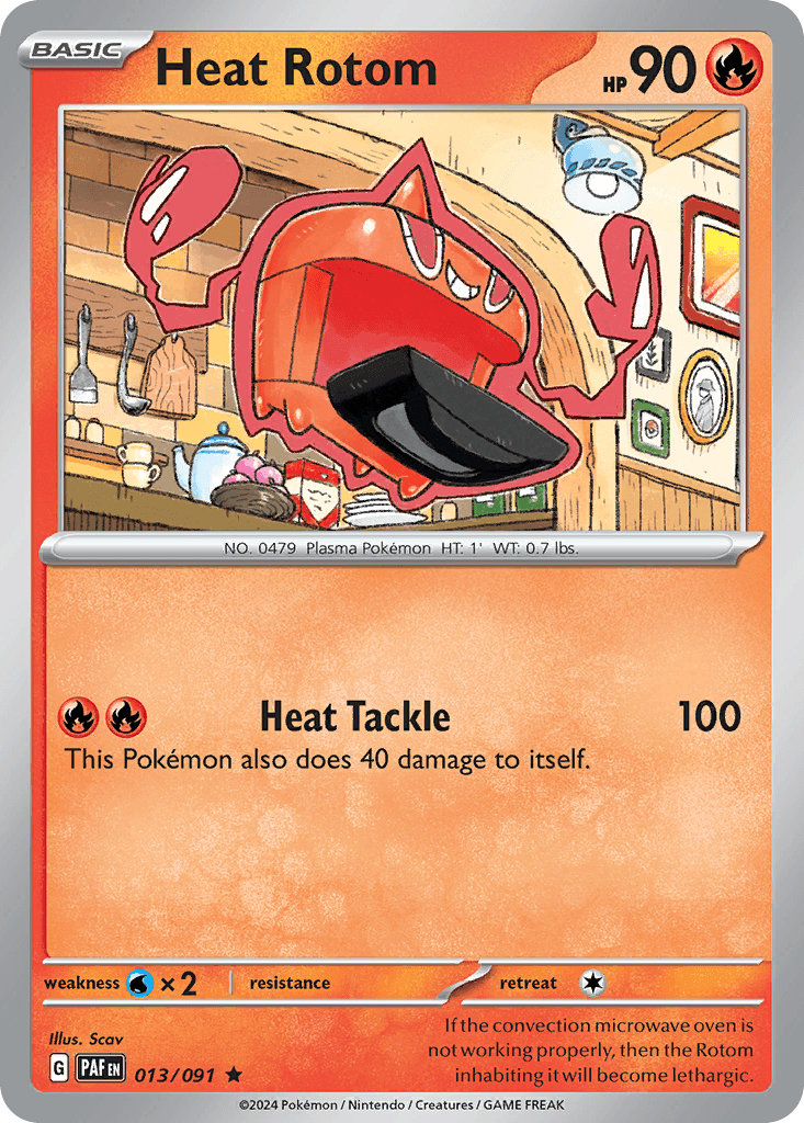 Heat Rotom: Paldean Fates