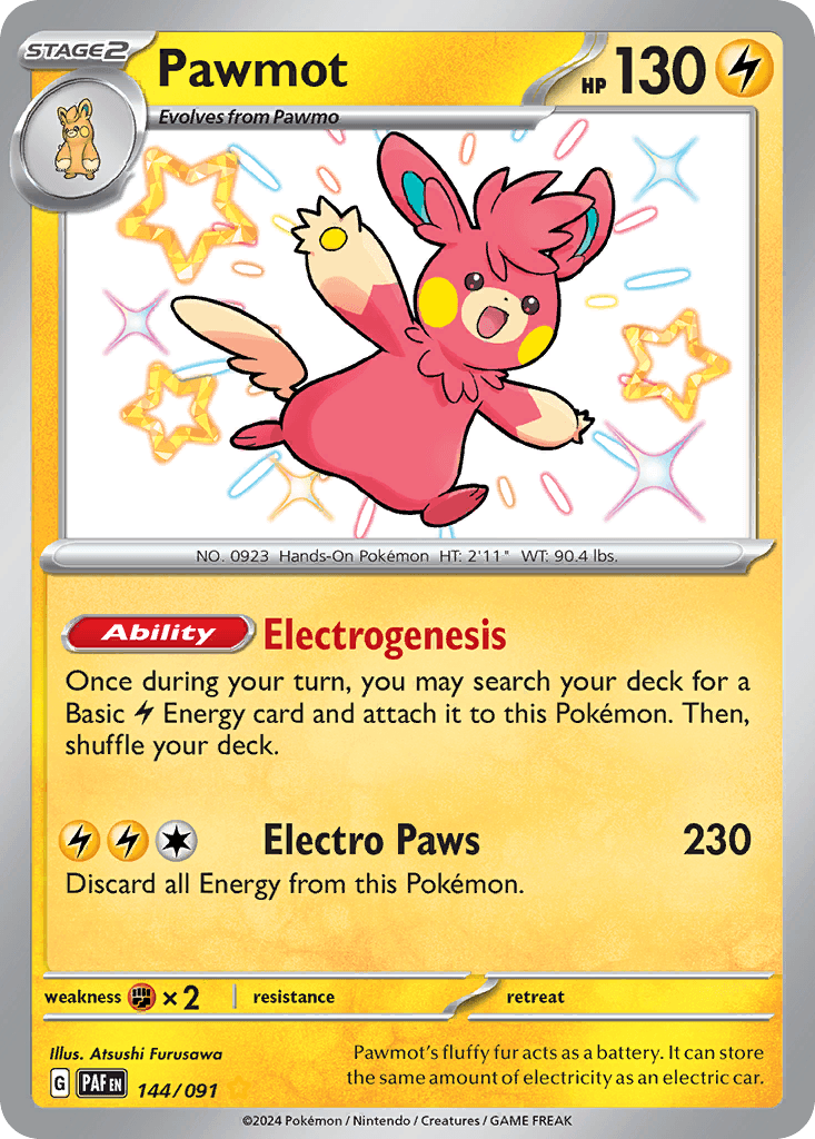 Pawmot: Paldean Fates