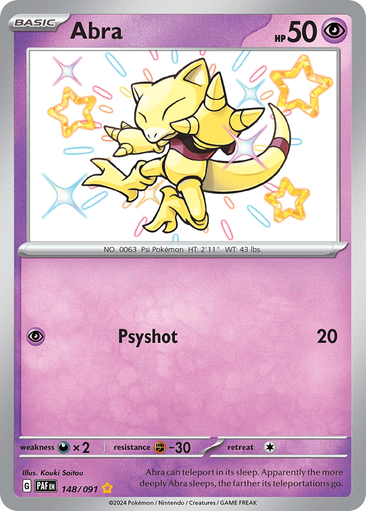 Abra: Paldean Fates
