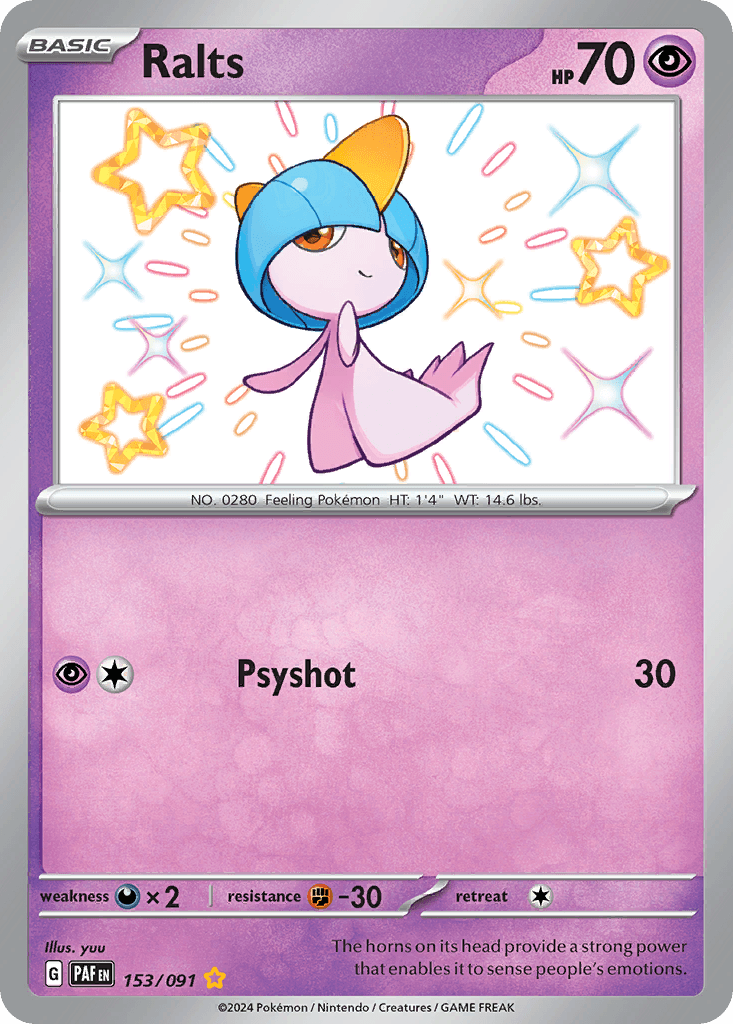 Ralts: Paldean Fates