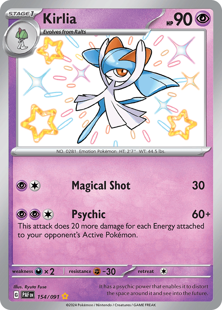 Kirlia: Paldean Fates