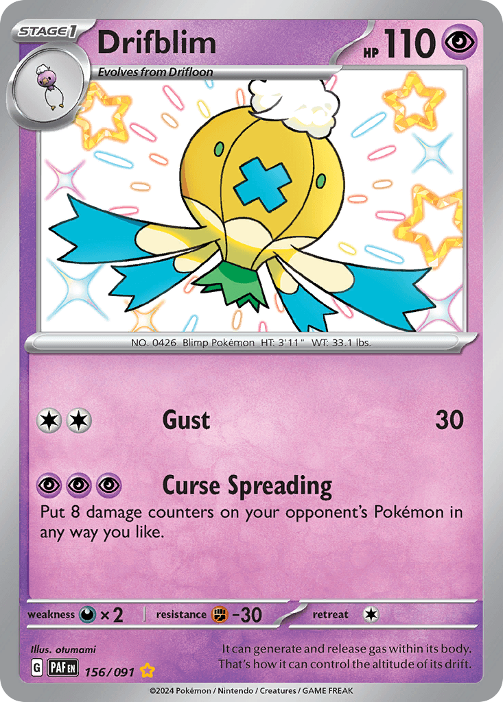 Drifblim: Paldean Fates