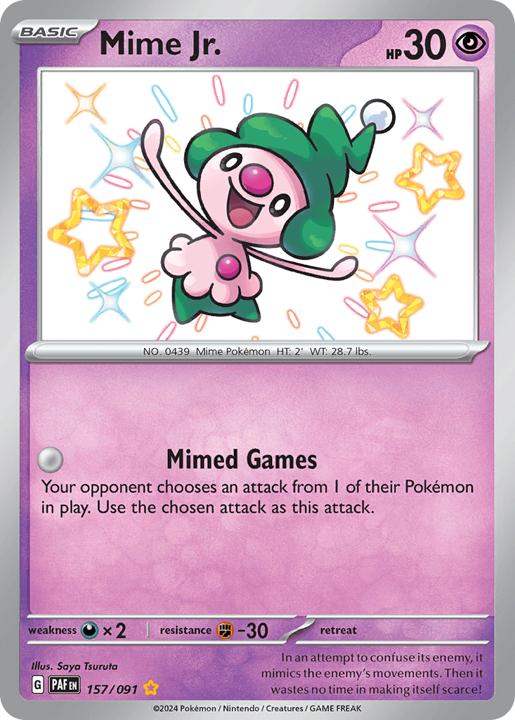 Mime Jr.: Paldean Fates