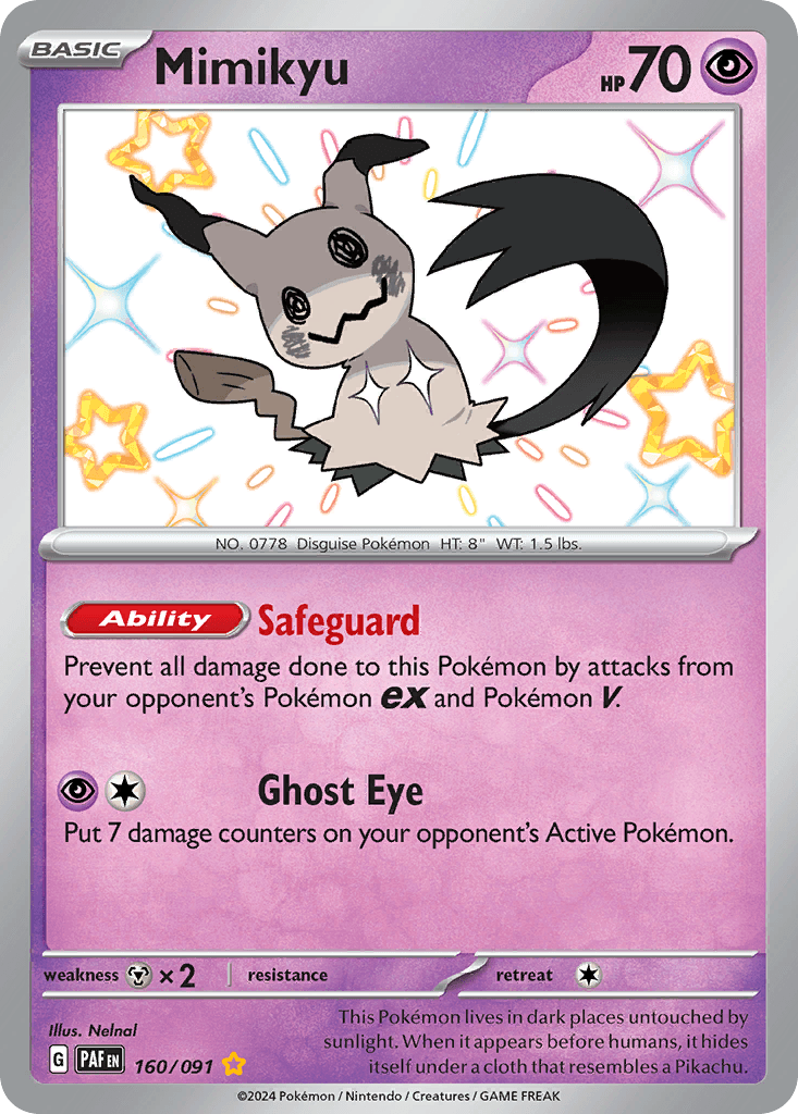 Mimikyu: Paldean Fates