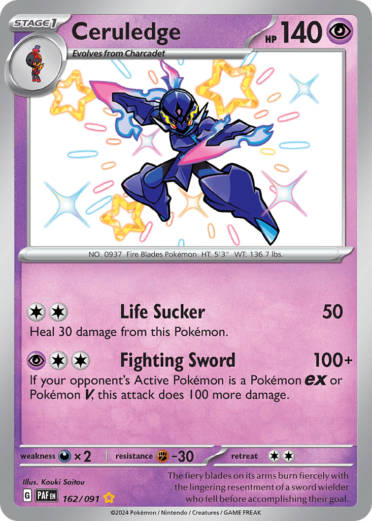 Ceruledge: Paldean Fates