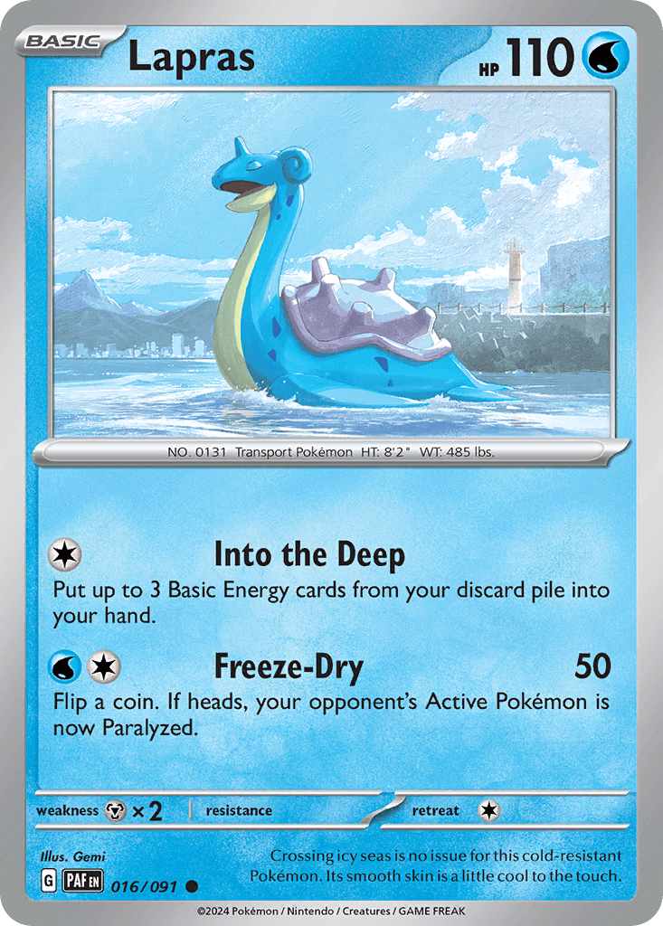 Lapras: Paldean Fates