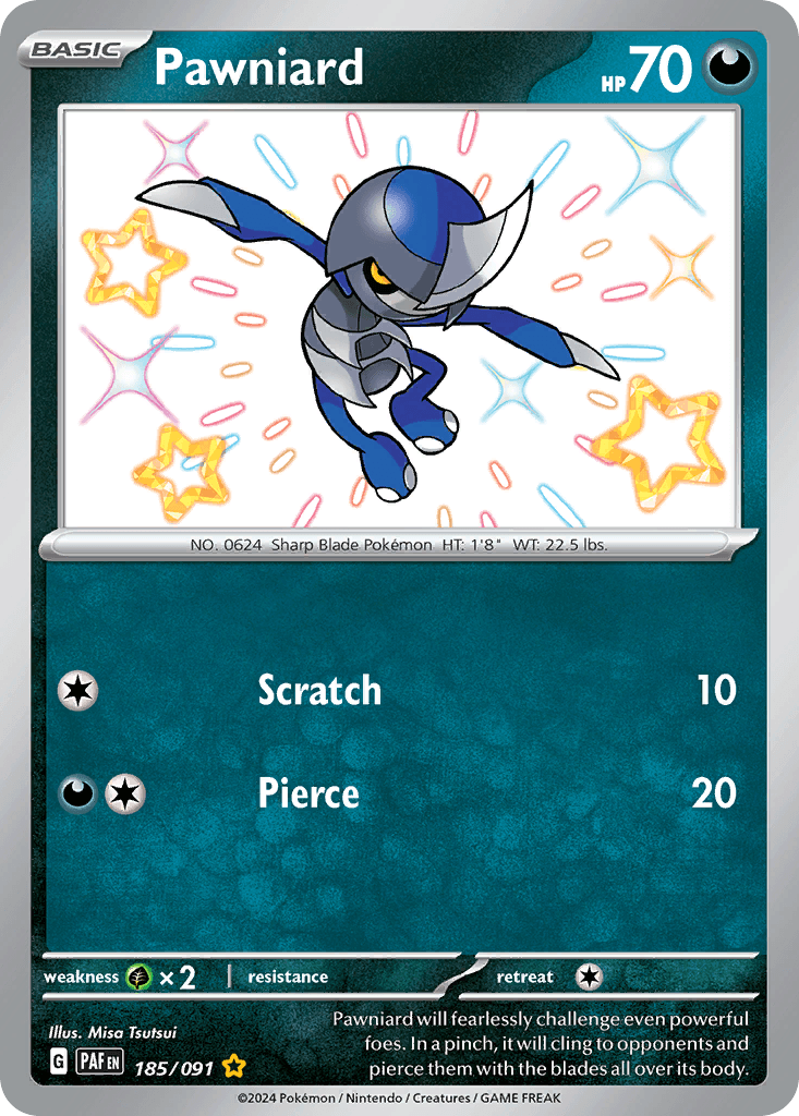 Pawniard: Paldean Fates
