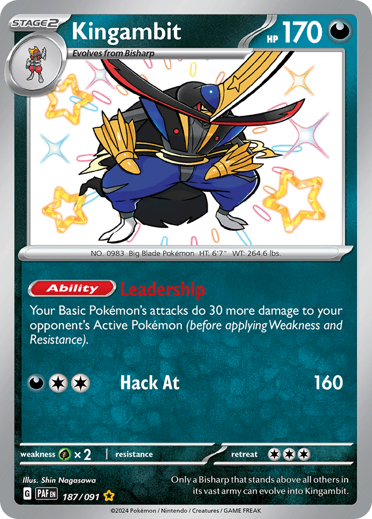 Kingambit: Paldean Fates