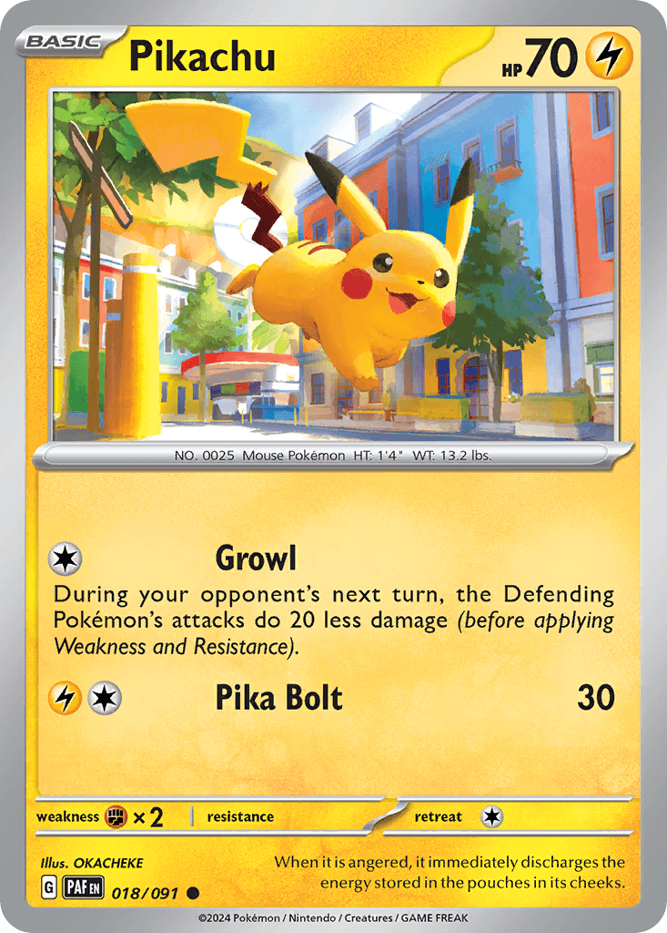 Pikachu: Paldean Fates