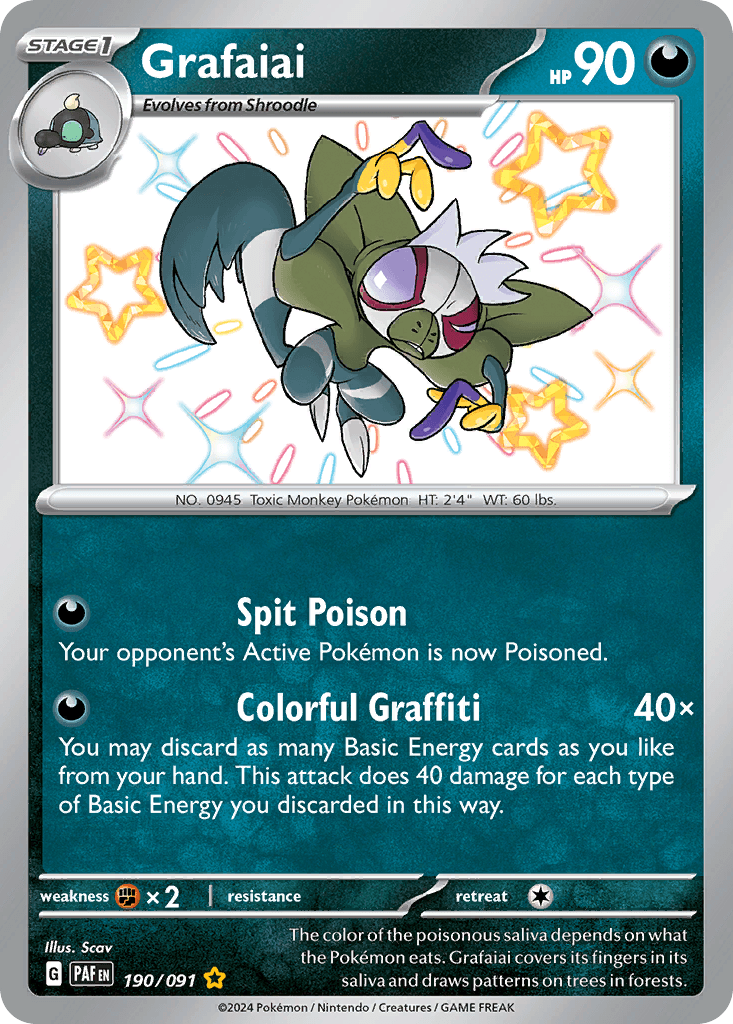 Grafaiai: Paldean Fates
