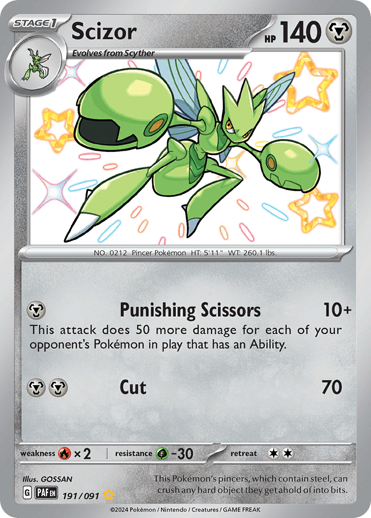 Scizor: Paldean Fates